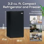 Igloo 3.2 Cu.Ft. Compact Refrigerator with Freezer