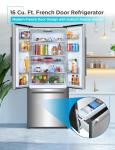 BLACK+DECKER 16 Cu. Ft. French Door Fridge