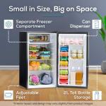Igloo 3.2 Cu.Ft. Compact Refrigerator with Freezer