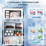 Antarctic Star 3.2 Cu.Ft Mini Refrigerator with Freezer