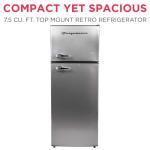 Frigidaire 2-Door Apartment Refrigerator/Freezer Combo