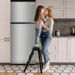 THFRIONE 30” Stainless Steel Top Freezer Refrigerator