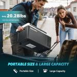 EUHOMY 12V Portable Refrigerator and Electric Cooler
