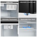 Midea 2.4 Cu. Ft. Mini Refrigerator - Black