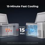 BougeRV 12V Portable Refrigerator and Freezer