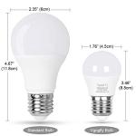 Vgogfly Waterproof LED Fridge Light Bulb 2-Pack