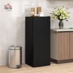 4 Cu.Ft Mini Fridge with Freezer and Reversible Door