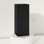 4 Cu.Ft Mini Fridge with Freezer and Reversible Door