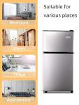 Compact 3.5 Cu. Ft. Mini Fridge with Freezer