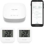 Wireless Temperature and Humidity Sensor 2 Pack