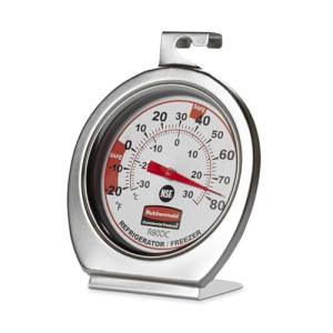 Rubbermaid Classic Mechanical Dial Thermometer - Chrome