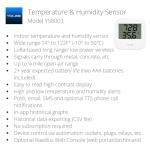 Wireless Temperature and Humidity Sensor 2 Pack