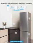 GoveeLife WiFi Refrigerator Thermometer – 2 Pack
