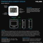 Wireless Temperature and Humidity Sensor 2 Pack