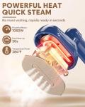 Handheld 2-in-1 Clothes Steamer and Iron