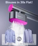 Portable 2-in-1 Travel Clothes Steamer