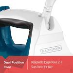 BLACK+DECKER Easy Steam Compact Iron with Non-Stick Soleplate
