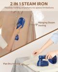 Handheld 2-in-1 Clothes Steamer and Iron
