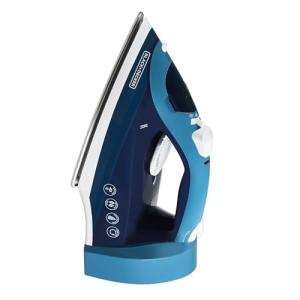 BLACK+DECKER 1200W Steam Iron with Retractable Cord