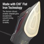 CHI Retractable Cord Steam Iron with Auto Shutoff