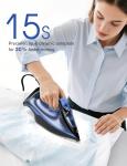 Sundu 1500W Steam Iron with Ceramic Soleplate
