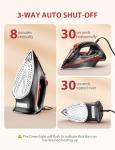 Sundu 1500W Steam Iron with Ceramic Soleplate