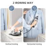 IRONDAY 1700W Steam Iron with Non-Stick Soleplate