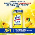 Lysol Power Clean Multi-Surface Cleaner, Lemon Scent 28oz