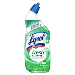 Lysol Toilet Bowl Cleaner Gel, Forest Rain Scent