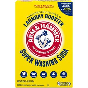 ARM & HAMMER Super Washing Soda Laundry Booster 55 oz