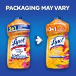 Lysol Power Clean Multi-Surface Cleaner, 2x Concentrated Pour, Mango & Hibiscus, 28 Fl Oz