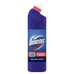 Domestos Original Thick Bleach disinfectant that eliminates 99.99% of bacteria and viruses* unstoppable strength 9x 750 ml