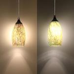2 Pack 1 Light Indoor Mini Hanging Kitchen Island Pendant Lamps Polished Nickel Finish 4.75" Hand Blow Marble Glass Chandelier Shade Bar Dining Room Kitchen Island