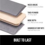 GORILLA GRIP Heavy Duty Couch Cushion Support Board to Fix Sagging Sofas, 21.5 x 70 Sofa, Thick Plywood Boards Add Strong Seat Supports, Stays in Place, Replacement Stuffing Under Couches, Gray
