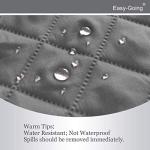 Easy-Going Reversible Oversized Couch Cover for 3 Cushion Couch Sofa Cover for Dogs Water Resistant Furniture Protector Cover with Foam Sticks for Pet (Oversized Sofa, Gray/Light Gray)