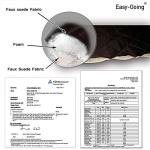 Easy-Going Reversible Oversized Couch Cover for 3 Cushion Couch Sofa Cover for Dogs Water Resistant Furniture Protector Cover with Foam Sticks for Pet (Oversized Sofa, Gray/Light Gray)