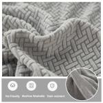 Yoovat Magic Sofa Covers Magic Sofa Couch Covers 2024 New Wear-Resistant Universal Sofa Cover Stretch for Sectional Slipcovers (Texture-Light Gray,Chaise Cover)