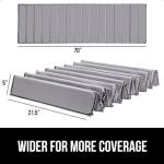 GORILLA GRIP Heavy Duty Couch Cushion Support Board to Fix Sagging Sofas, 21.5 x 70 Sofa, Thick Plywood Boards Add Strong Seat Supports, Stays in Place, Replacement Stuffing Under Couches, Gray