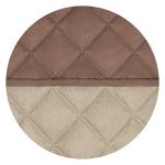 PureFit Reversible Quilted Sofa Cover, Water Resistant Slipcover Furniture Protector, Washable Couch Cover with Non Slip Foam and Elastic Straps for Kids, Dogs, Pets (Large, Brown/Beige)