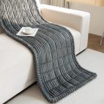 Gumfolk Non Slip Fuzzy Pet Couch Covers for Sofa, Washable Couch Cushion Covers for Large Dogs