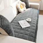 Gumfolk Non Slip Fuzzy Pet Couch Covers for Sofa, Washable Couch Cushion Covers for Large Dogs