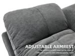 DWVO Multifunctional Futon Sofa Bed, Convertible Sleeper Sofa, 70" Folding Futon Set for Living Room Home Office Aprtment, Modern Folding Couch with Adjustable Backrest & Armrests, Grey