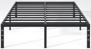 Queen Size Metal Bed Frame with Storage Space
