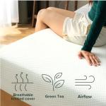 ZINUS Twin 6 Inch Green Tea Memory Foam Mattress