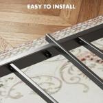 Sweetcrispy Twin Metal Platform Bed Frame 700LBS Support