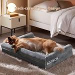 Orthopedic Waterproof Dog Bed for Large Dogs