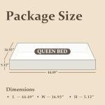 Queen Bed Frame with Headboard and Under Bed Storage