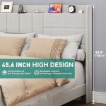 YITAHOME Queen Upholstered Bed Frame with Storage