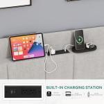 YITAHOME Queen Upholstered Bed Frame with Storage