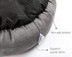 Cozy Round Pet Bed for Cats and Dogs